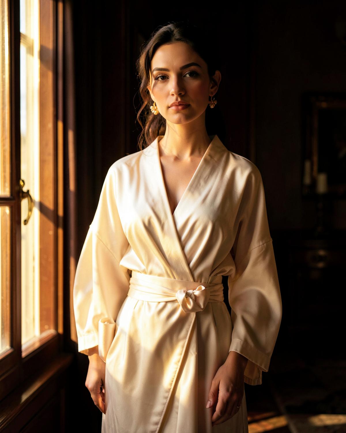 Éditorial lingerie en dentelle