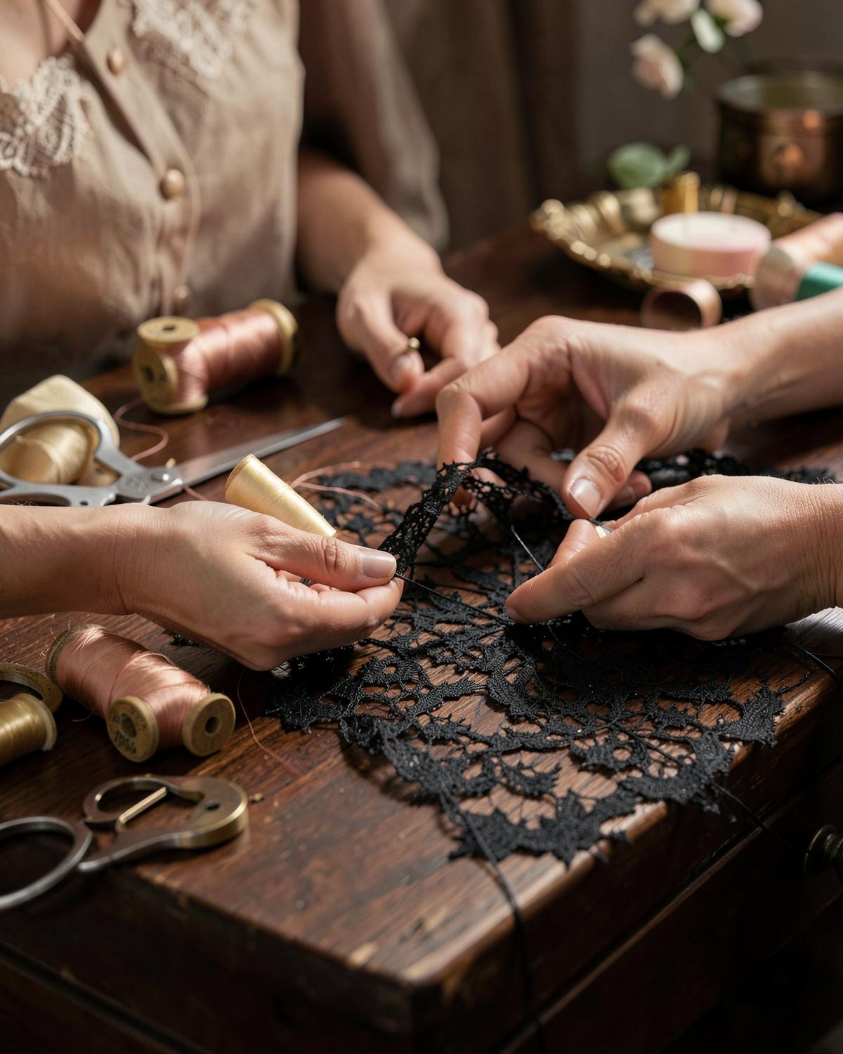 Atelier et matières nobles