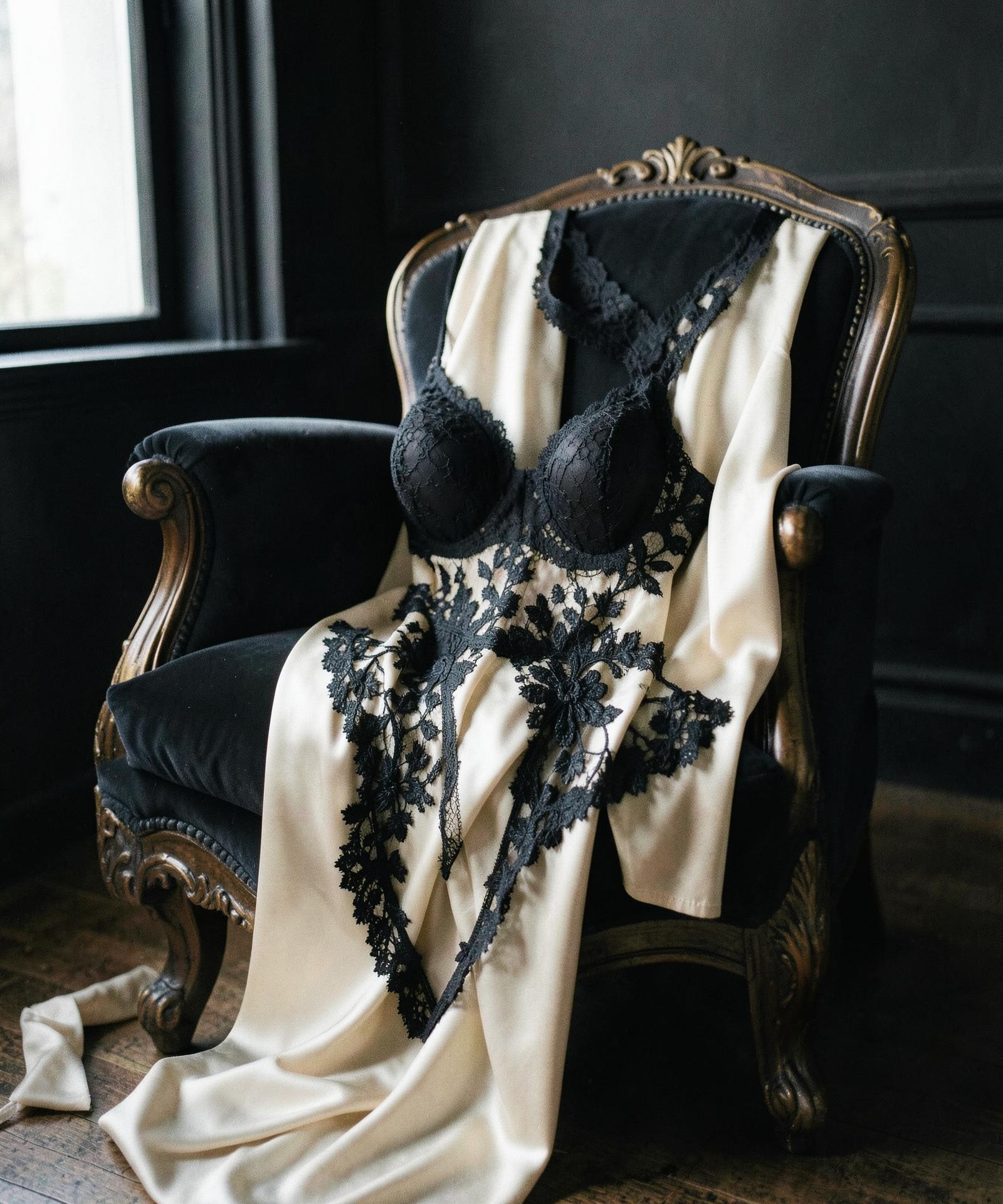 Campagne lingerie de luxe Nuit Privée